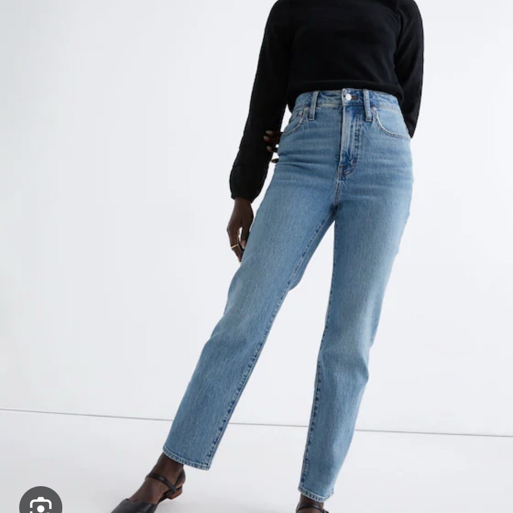 Madewell curvy perfect vintage straight jean